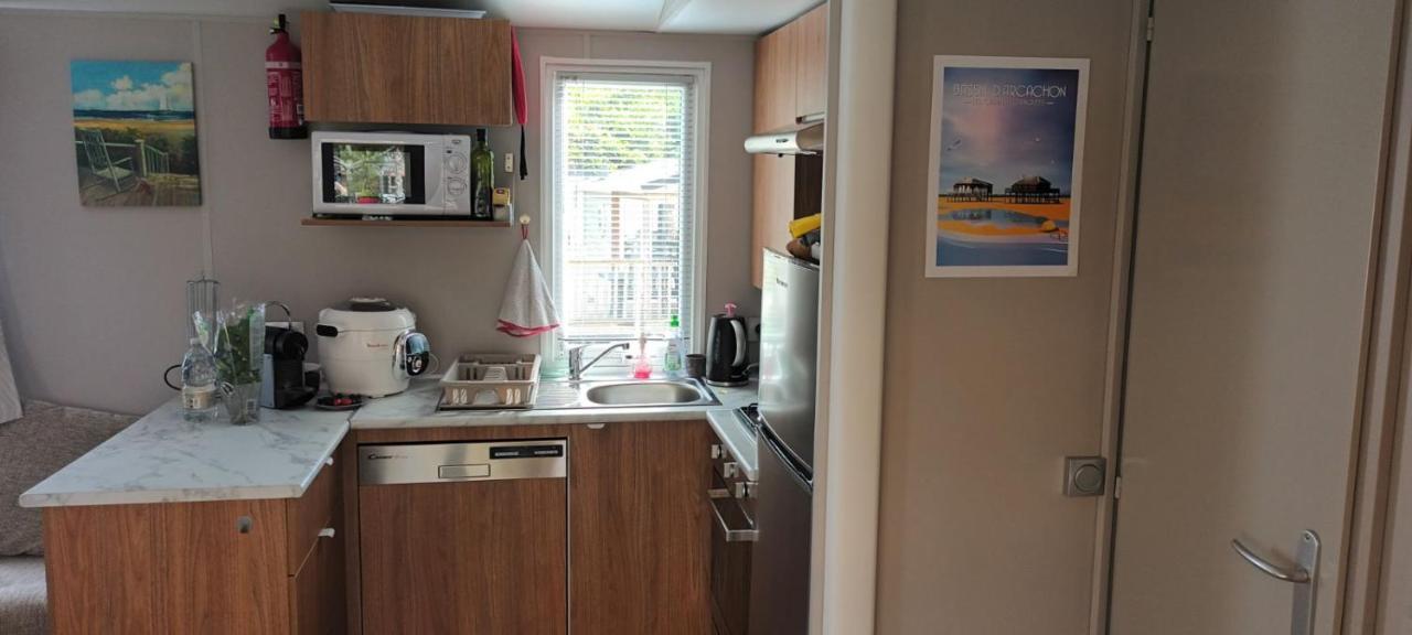 Mobilhome Tout Confort Les Viviers เลเฌอ-แกป-เฟร์เร ภายนอก รูปภาพ